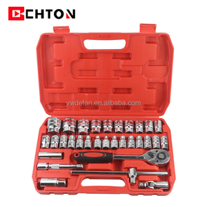 32 Cái Chất Lượng Cao CR-V Vật Liệu Ổ Cắm Bộ Ratchet Wrench Hand Tool Set Cho Sửa Chữa Xe Kit - Product Image 6