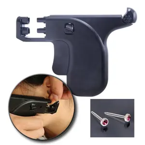 ปืนเจาะหูพลาสติกสีดำน้ำหนักเบา,ปืนเจาะหูเชิงพาณิชย์แบบมืออาชีพใช้ซ้ำได้เครื่องมือเจาะหูราคาถูก - Product Image 1
