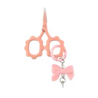Nouvel Arrivage Ciseaux de Broderie Miniatures en Forme de Tournesol Mignons avec Porte-clés, Outil de Couture et de Point d'Artisanat pour le Voyage