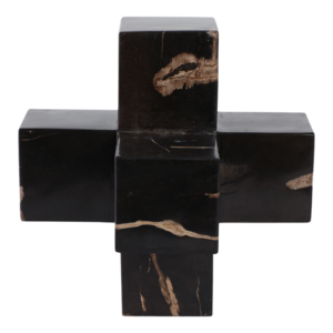 Scultura Decorativa Moderna in Legno di Jack, Elegante Statua Contemporanea per Tavolo da Caffè e Mensola dell'Ufficio - Product Image 1