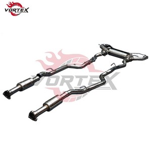 Escape Catback Valvetronic de Acero Inoxidable T304 de Alto Rendimiento VORTEX, Acabado Azul Quemado de 1.5 mm de Grosor para Aston Martin DB9 - Product Image 2