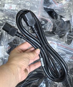 Cavo di Prolunga PDU CAB-C15-CBN 3m, Cavo di Alimentazione Resistente con Connettore da C14 a C15 per Switch di Rete e Altri Dispositivi di Rete - Product Image 3