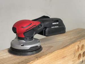 ساندر كهربائي صغير دون أسلاك وبدون فرشاة بطول 125 ملم بلمسة مدورة - Product Image 2