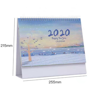 Nhà Máy Giá Rẻ Giá Tùy Chỉnh Bảng Đứng Máy Tính Để Bàn Lịch 2025 In Giấy Nghệ Thuật Hàng Tháng Advent Lịch - Product Image 2