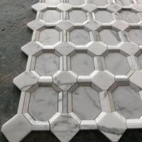 Faak — carreaux de mosaïque irréguliers en porcelaine, brillant et ondulé 3d, carrelage moderne pour cuisine, mur de salle de bains, bureau et maison