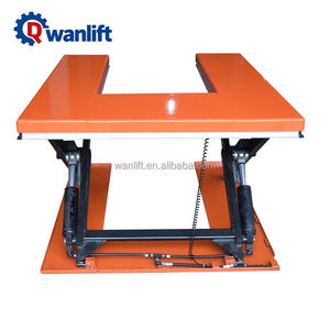 U E forma di dispositivo fisso di sollevamento a forbice pompa idraulica elettrico forbice piattaforma del tavolo di sollevamento - Product Image 3