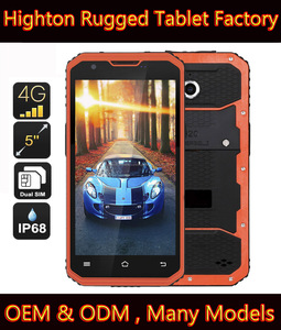Fábrica más barata 5 Pulgadas Quad Core 2 gb Ram 16 gb ROM 4G Teléfonos Inteligentes A Prueba de agua IP68 - Product Image 1