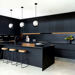 Gabinetes <span class=keywords><strong>de</strong></span> Cocina Modernos <span class=keywords><strong>de</strong></span> Diseño 2026, Acabado Brillante, Listos para Armar, Organizador <span class=keywords><strong>de</strong></span> Despensa - Product Image 1