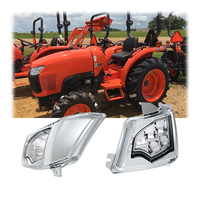 Nouveau phare LED R/L feux de croisement pour modèles de tracteur Kubota L2501H L3200H L3301DT L3800DT L3901H L4600DT L4701H aluminium 6500K