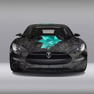 WRAPMASTER 1.52*20 mètres Film vinyle noir vert pour <span class=keywords><strong>voiture</strong></span> <span class=keywords><strong>Prix</strong></span> Enveloppes de portières - Product Image 2