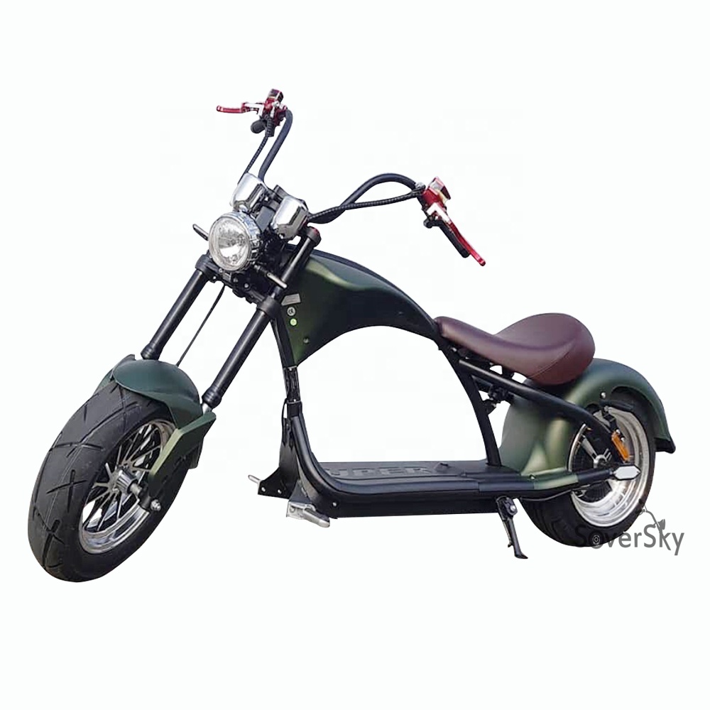 SoverSky DDP US складской скутер citycoco 2000 Вт Электрический скутер европейские аксессуары недорогой велосипед-Чоппер 3000 Вт популярный мотоцикл