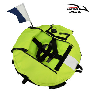Keep Diving Swim Buoy FB-974 อุปกรณ์ดำน้ำแบบพกพาที่ทนทานทำจากไนลอนแบบพองลมได้ - Product Image 2