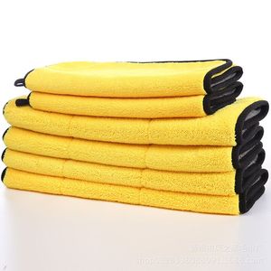 Toallas de microfibra para coches coche lavado toalla coral terciopelo toalla Coche - Product Image 2