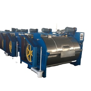 Industrial 400kg Lavadora automática <span class=keywords><strong>de</strong></span> vaqueros Precio <span class=keywords><strong>de</strong></span> fábrica Nueva condición Acero inoxidable 12/15kg Motor Vapor para planchar - Product Image 2