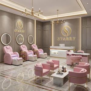 <span class=keywords><strong>Fauteuil</strong></span> de Pédicure Spa Rose Doré pour Salon de Manucure et Podologie, Mobilier de Massage et <span class=keywords><strong>Esthétique</strong></span> Merz – Vente en Gros - Product Image 5