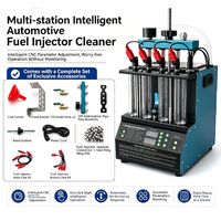 Nettoyeur automatique d'injecteurs de carburant ultrasonique OURENSE en métal 12V pour usage automobile