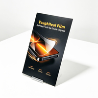 Film protecteur d'écran HD transparent en TPU auto-réparateur doublement renforcé, anti-jaunissement, anti-traces de doigts, en hydrogel pour téléphone portable