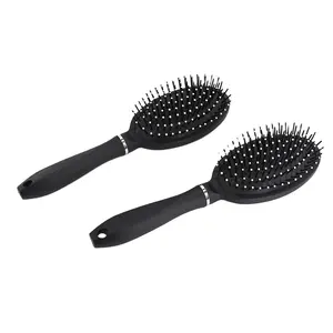 Cushion Hair Brush Black Brushes Bristle For Women Professional Salon Hairbrush Afro Comb Styling