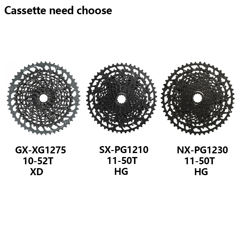 SRAM GX EAGLE 1x12s 12 Speed Crankset & Trigger Shifter