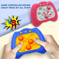 Mini Vitesse Rapide Rapide Pousser Console De Jeu Électronique Interactive Light Up Puzzle Bulle Mémoire Jeu Push Pop Fidget Jouet pour Enfant