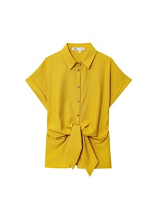 여성 2026 여름 캐주얼 통기성 있는 주름 장식 블라우스 빈티지 반팔 셔츠 시크 탑 - Product Image 2