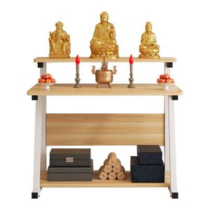 Mesa Consola Clásica China para Uso Doméstico, Altar Budista y Mesa de Incienso, Nicho para Buda, Mesa de Ofrendas para Bodhisattvas, Dios de la Riqueza - Product Image 1