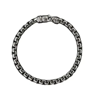 Bracelet en acier inoxydable pour hommes, fermoir à homard spécial, mode minimaliste, lien en chaîne, nouvelle collection