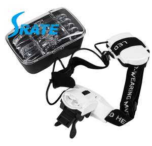 <span class=keywords><strong>Loupe</strong></span> à bandeau avec LED |   Idéal <span class=keywords><strong>pour</strong></span> la réparation <span class=keywords><strong>de</strong></span> montres, les travaux <span class=keywords><strong>de</strong></span> tatouage et les soins <span class=keywords><strong>de</strong></span> beauté - Product Image 6