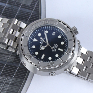 นาฬิกา MINUTETIME รุ่น NH35 สำหรับผู้ชาย ตัวเรือนสแตนเลสสตีล พร้อมโลโก้สั่งทำพิเศษ  หน้าปัดเรืองแสง ระบบอัตโนมัติ กันน้ำได้ลึก 30 บาร์/300 เมตร เหมาะสำหรับดำน้ำ - Product Image 3