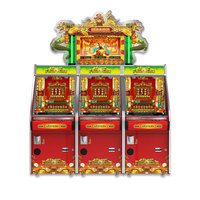 SOONUOO MAGIC FORTUNE GODS Coin Pusher Machine Arcade Game Commercial Indoor Use 110/220V Power Multiple Players Family