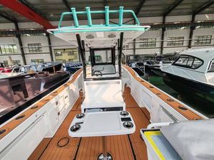 8.8m Fábrica Custom Center Console Catamarã Pesca Barco Motor de popa Deep V <span class=keywords><strong>Twin</strong></span> <span class=keywords><strong>Hull</strong></span> Alumínio Cruiser <span class=keywords><strong>Boat</strong></span> para venda - Product Image 4