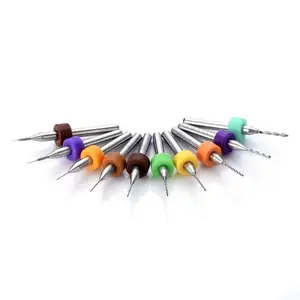 0.5mm-3.175mm PCB Carbide Micro Twist Drill Bits Set Jewelry Rotary Tool