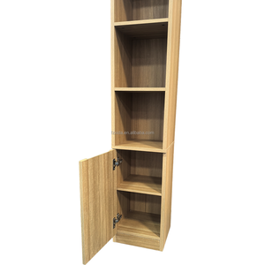 Chất Lượng Cao Hiện Đại Bằng Gỗ Nhỏ Hẹp Góc Tủ Sách 4 Mở Kệ Tiết Kiệm Không Gian Thiết Kế Cho Phòng Ngủ Nhà Văn Phòng Phòng Khách - Product Image 4