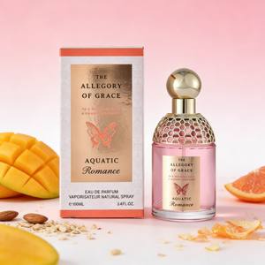 น้ำหอม OEM 100 มล. กลิ่นพรีเมียม ผลไม้ ดอกไม้ อุ่นละมุน กลิ่นมัสค์เนียนนุ่ม กลิ่นไม้จันทน์อ่อนโยน น้ำหอมแบบกำหนดเอง กลิ่นหอมหรูหรา ผู้หญิง กลิ่นไม้หอม - Product Image 2