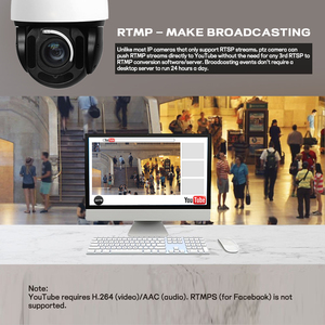 Cámara IP de 8MP 4K a todo color con seguimiento automático, cámara de seguridad industrial PoE, cámara de seguridad CCTV PoE <span class=keywords><strong>Zosi</strong></span> 4K de 8MP. - Product Image 3