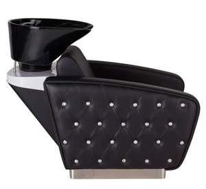 Silla de lavado de pelo barata al por mayor cama de champú Silla de champú para salón muebles de salón de alta calidad lavabo de cerámica - Product Image 2