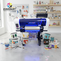 Impresora UV DTF con laminadora todo en uno, impresora de escritorio UV DTF A3 para pegatinas