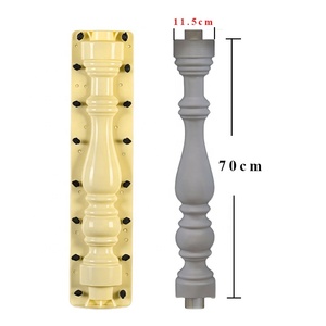 Abs nhựa đúc sẵn bê tông hàng rào tấm bê tông đúc sẵn baluster cầu thang lan can ban công hàng rào khuôn mẫu cho lan can nhà tay vịn - Product Image 1