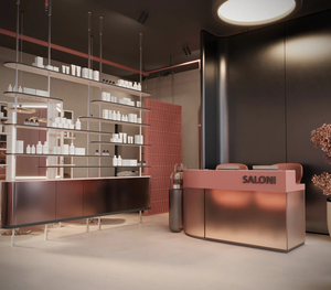 Service d'aménagement intérieur minimaliste pour salon de manucure en MDF avec fabrication de mobilier intégré - Product Image 1