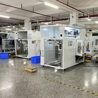 Chaîne de production pliante de boîte à grande vitesse de bande dessinée palette automatique de carton formant la machine