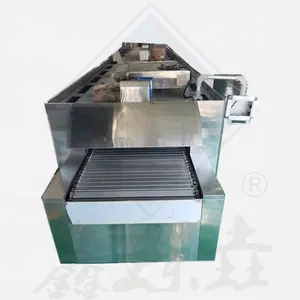 Máquina de procesamiento de cinta transportadora de túnel proveedor de Shanghai para pan tostado galleta túnel horno línea de producción