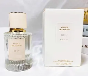 Botol Parfum Semprot Kaca Crimp Transparan Kosong 30Ml 50Ml 100Ml Mewah Ringan