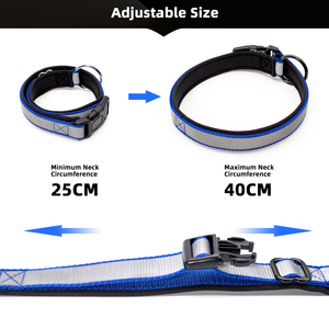 Vật nuôi LED cổ áo cổ áo tùy chỉnh thực hiện thoáng khí nhanh chóng phát hành loạt các kích thước vật nuôi phụ kiện airtag vật nuôi cổ áo GPS - Product Image 5