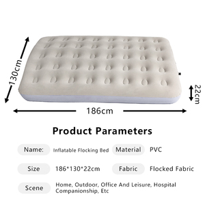 Materasso Gonfiabile Portatile Pieghevole a 40 Fori con Pompa Integrata e Superficie Morbida per Arredamento Casa o Camera <span class=keywords><strong>da</strong></span> Letto - Vendita Diretta dalla Fabbrica - Product Image 3