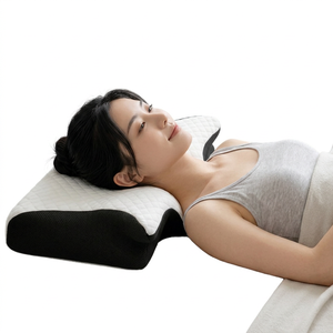 Ergonomic Neck Support <b>Pillow</b> with Washable Cover Cooling Memory Foam Design for Sleeping <b>Orthopedic</b> Relief Standard Size - Product Image 1