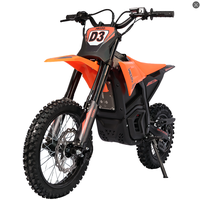 Motocicleta Eléctrica HEZZO D3PRO 60V, Motor Central de 8000W, Batería de Litio de 30Ah, Neumático Grueso de 17 Pulgadas, Motocicleta Todoterreno Impermeable de Alta Velocidad