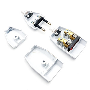 Немецкий стиль 2P без заземления DIY Электрический и Удлинительный разъем питания - Product Image 6