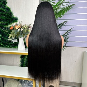 Perruque SDD 2*6 Kim K Closure Vietnam Bone Straight, 100% cheveux humains, couleur naturelle, densité complète, perruque droite - Product Image 4