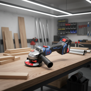 <span class=keywords><strong>Meuleuse</strong></span> d'angle <span class=keywords><strong>sans</strong></span> <span class=keywords><strong>fil</strong></span> industrielle de qualité supérieure, batterie lithium, 4 pouces, 900W, <span class=keywords><strong>sans</strong></span> balais, 110V/220V, pour le métal - Product Image 3