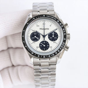 OME Snooppy Men's Business Stainless Steel <b>Automatic</b> Mechanical Watch with Mineral Glass Dial 20mm Band 30mm Dial Diameter - Product Image 5